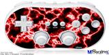 Wii Classic Controller Skin - Electrify Red