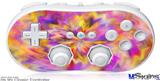 Wii Classic Controller Skin - Tie Dye Pastel