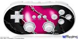 Wii Classic Controller Skin - Barbwire Heart Hot Pink