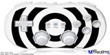 Wii Classic Controller Skin - Bullseye Black and White