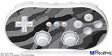 Wii Classic Controller Skin - Camouflage Gray