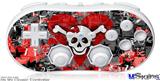 Wii Classic Controller Skin - Emo Skull Bones