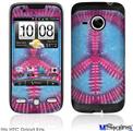 HTC Droid Eris Skin - Tie Dye Peace Sign 100