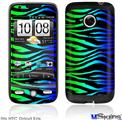 HTC Droid Eris Skin - Rainbow Zebra