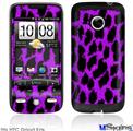 HTC Droid Eris Skin - Purple Leopard
