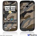 HTC Droid Eris Skin - Camouflage Brown