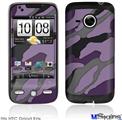 HTC Droid Eris Skin - Camouflage Purple