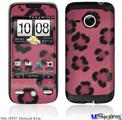 HTC Droid Eris Skin - Leopard Skin Pink