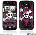 HTC Droid Eris Skin - Girly Skull Bones