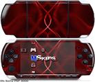 Sony PSP 3000 Skin - Abstract 01 Red