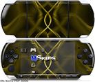 Sony PSP 3000 Skin - Abstract 01 Yellow
