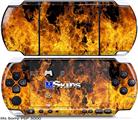 Sony PSP 3000 Skin - Open Fire