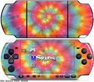 Sony PSP 3000 Skin - Tie Dye Swirl 102