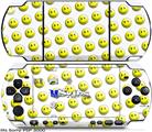 Sony PSP 3000 Skin - Smileys on White