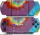 Sony PSP 3000 Skin - Tie Dye Swirl 108