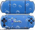 Sony PSP 3000 Skin - Bubbles Blue