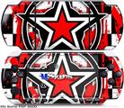 Sony PSP 3000 Skin - Star Checker Splatter