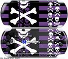 Sony PSP 3000 Skin - Skulls and Stripes 6