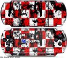 Sony PSP 3000 Skin - Checker Graffiti