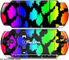 Sony PSP 3000 Skin - Rainbow Leopard