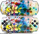 Sony PSP 3000 Skin - Floral Splash