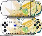 Sony PSP 3000 Skin - Water Butterflies