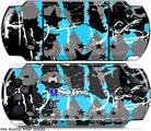 Sony PSP 3000 Skin - SceneKid Blue