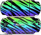 Sony PSP 3000 Skin - Tiger Rainbow