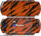 Sony PSP 3000 Skin - Tie Dye Bengal Side Stripes