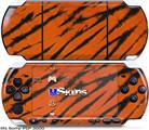 Sony PSP 3000 Skin - Tie Dye Bengal Belly Stripes