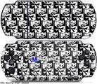 Sony PSP 3000 Skin - Skull Checker