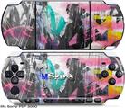 Sony PSP 3000 Skin - Graffiti Grunge