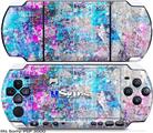 Sony PSP 3000 Skin - Graffiti Splatter