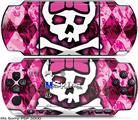 Sony PSP 3000 Skin - Pink Bow Princess