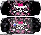 Sony PSP 3000 Skin - Scene Skull Splatter