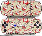 Sony PSP 3000 Skin - Lots of Santas