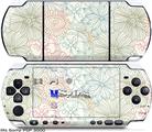 Sony PSP 3000 Skin - Flowers Pattern 02