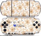 Sony PSP 3000 Skin - Flowers Pattern 15