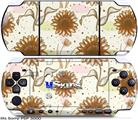 Sony PSP 3000 Skin - Flowers Pattern 19
