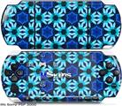 Sony PSP 3000 Skin - Daisies Blue