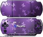 Sony PSP 3000 Skin - Bokeh Butterflies Purple