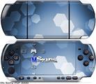 Sony PSP 3000 Skin - Bokeh Hex Blue