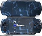 Sony PSP 3000 Skin - Bokeh Music Blue