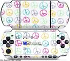 Sony PSP 3000 Skin - Kearas Peace Signs