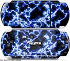 Sony PSP 3000 Skin - Electrify Blue