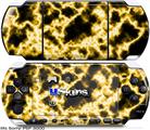 Sony PSP 3000 Skin - Electrify Yellow