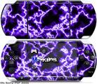 Sony PSP 3000 Skin - Electrify Purple