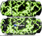Sony PSP 3000 Skin - Electrify Green