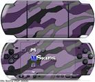 Sony PSP 3000 Skin - Camouflage Purple