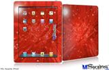 iPad Skin - Stardust Red